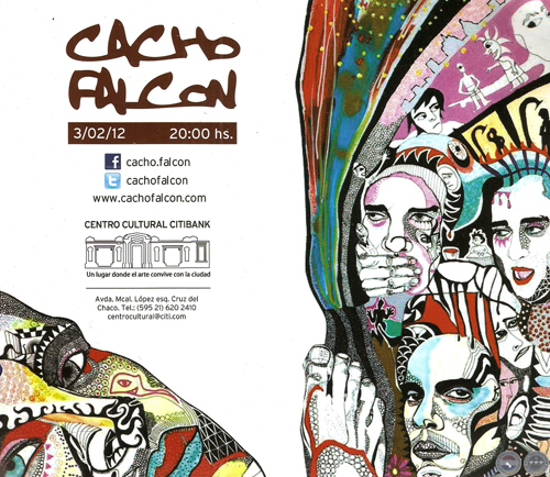 cacho falcon expo citibank invitacion 2012 1 portalguarani