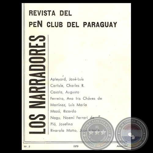 revista pen club del paraguay n3 los narradores 1979 2 portalguarani
