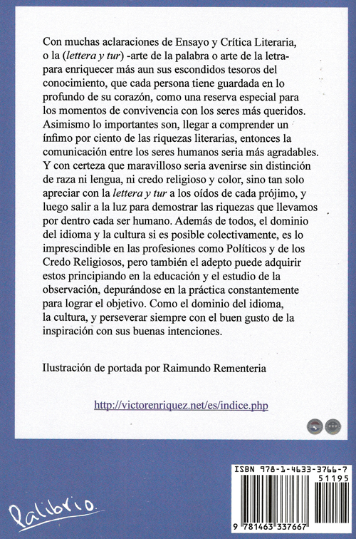 Ejemplos+De+Ensayos+Literarios+Cortos ... - ENSAYO Y CRÍTICA LITERARIA, 2012 - Obra de VICTOR ENRÍQUEZ