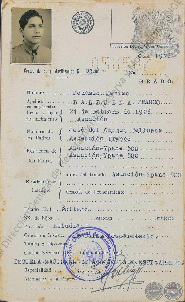 Documento de Respaldo