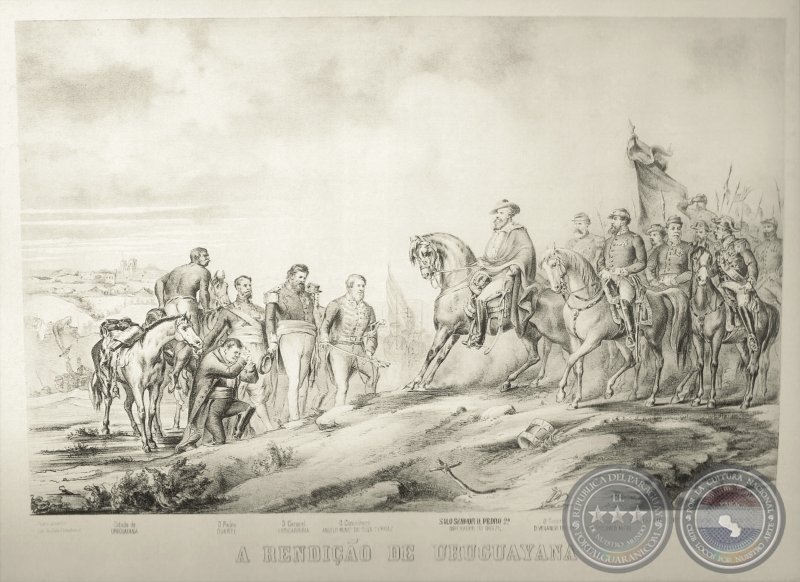 El 19 de agosto de 1865. Guerra del 70: Comienza el sitio de Uruguayana.