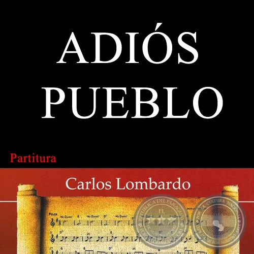 ADIÓS PUEBLO (Partitura) - GREGORIO CABRERA