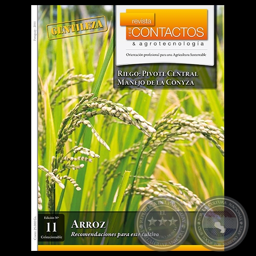 AGROTECNOLOGÍA Revista - AÑO 1 - NÚMERO 11 - 2011 - PARAGUAY