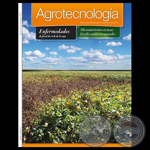 AGROTECNOLOGÍA Revista - AÑO 2 - NÚMERO 13 - AÑO 2012 - PARAGUAY