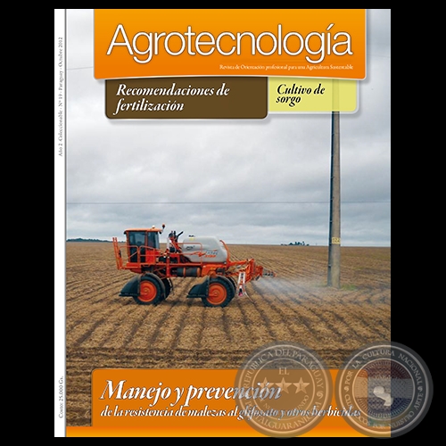 AGROTECNOLOGÍA Revista - AÑO 2 - NÚMERO 19 - OCTUBRE 2012 - PARAGUAY
