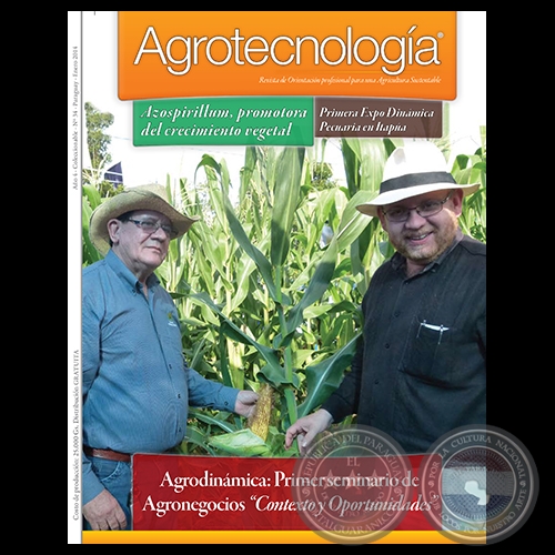 AGROTECNOLOGA Revista - AO 4 - NMERO 34 - ENERO 2014 - PARAGUAY