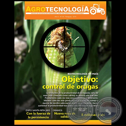 AGROTECNOLOGÍA Revista - AÑO 5 - NÚMERO 49 - AÑO 2015 - PARAGUAY