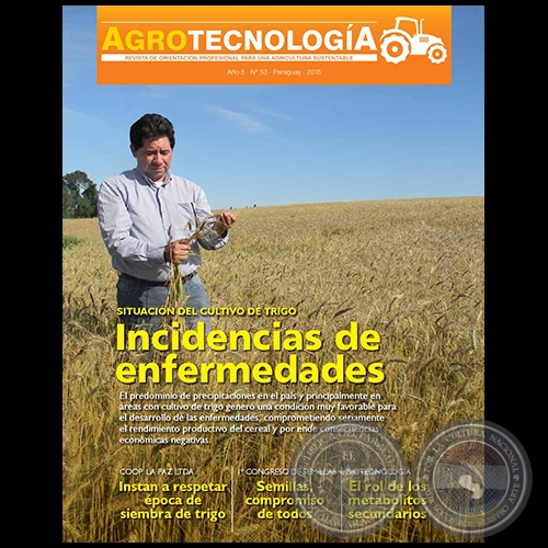 AGROTECNOLOGÍA Revista - AÑO 5 - NÚMERO 53 - AÑO 2015 - PARAGUAY