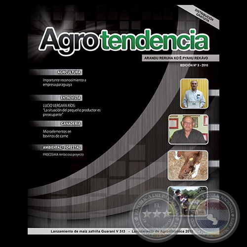 AGROTENDENCIA - EDICIÓN Nº 3 - 2010 - REVISTA DIGITAL