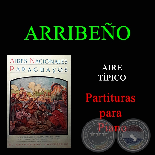 ARRIBEÑO - Partitura para Piano