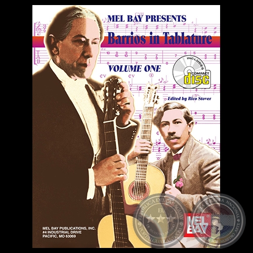 BARRIOS IN TABLATURE - Volumen Uno - Por RICO STOVER - Año 1996