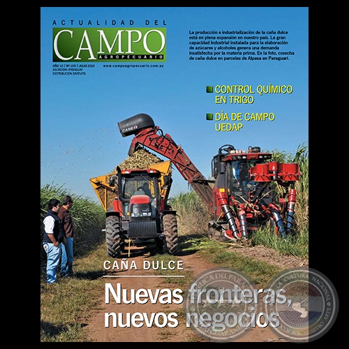 CAMPO AGROPECUARIO - AÑO 10 - NÚMERO 109 - JULIO 2010 - REVISTA DIGITAL