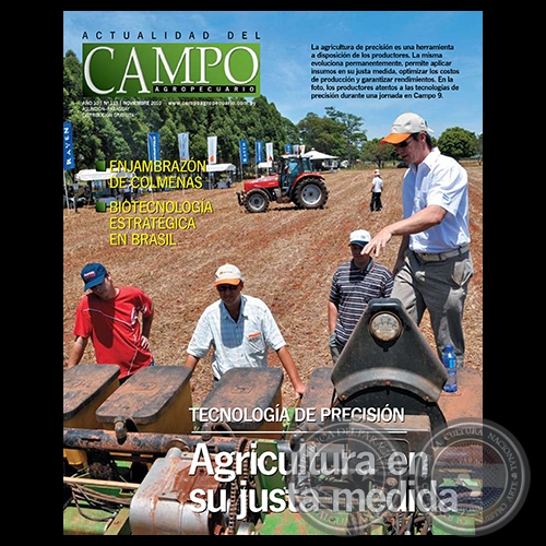 CAMPO AGROPECUARIO - AÑO 10 - NÚMERO 113 - NOVIEMBRE 2010 - REVISTA DIGITAL