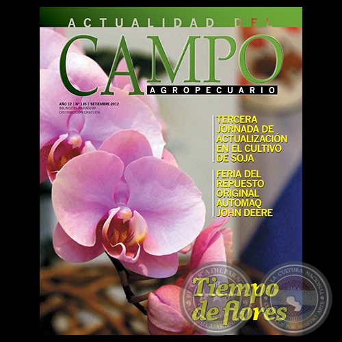 CAMPO AGROPECUARIO - AÑO 12 - NÚMERO 135 - SETIEMBRE 2012 - REVISTA DIGITAL