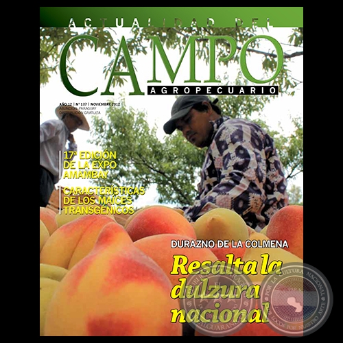 CAMPO AGROPECUARIO - AÑO 12 - NÚMERO 137 - NOVIEMBRE 2012 - REVISTA DIGITAL