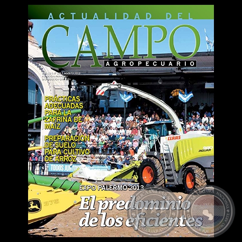 CAMPO AGROPECUARIO - AÑO 13 - NÚMERO 146 - AGOSTO 2013 - REVISTA DIGITAL