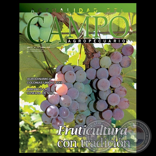 CAMPO AGROPECUARIO - AÑO 13 - NÚMERO 151 - ENERO 2014 - REVISTA DIGITAL