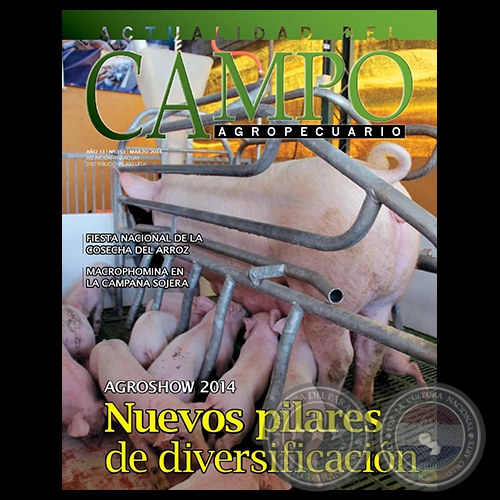 CAMPO AGROPECUARIO - AÑO 13 - NÚMERO 153 - MARZO 2014 - REVISTA DIGITAL
