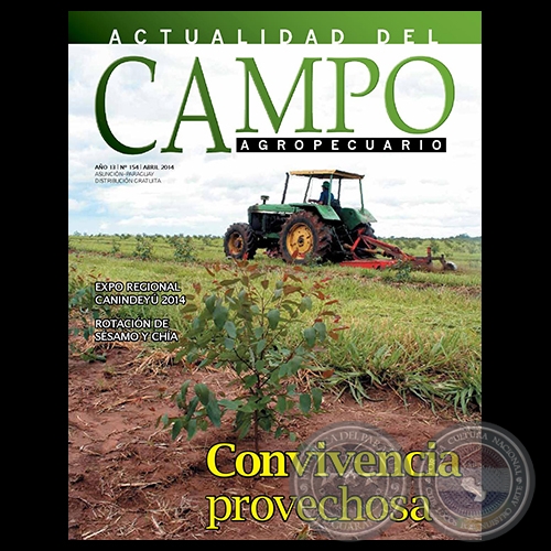 CAMPO AGROPECUARIO - AÑO 13 - NÚMERO 154 - ABRIL 2014 - REVISTA DIGITAL