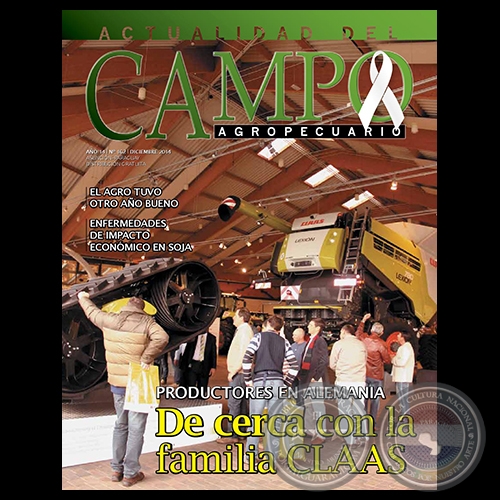 CAMPO AGROPECUARIO - AÑO 14 - NÚMERO 162 - DICIEMBRE 2014 - REVISTA DIGITAL