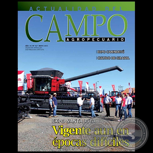 CAMPO AGROPECUARIO - AÑO 14 - NÚMERO 167 - MAYO 2015 - REVISTA DIGITAL