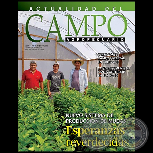 CAMPO AGROPECUARIO - AÑO 14 - NÚMERO 168 - JUNIO 2015 - REVISTA DIGITAL
