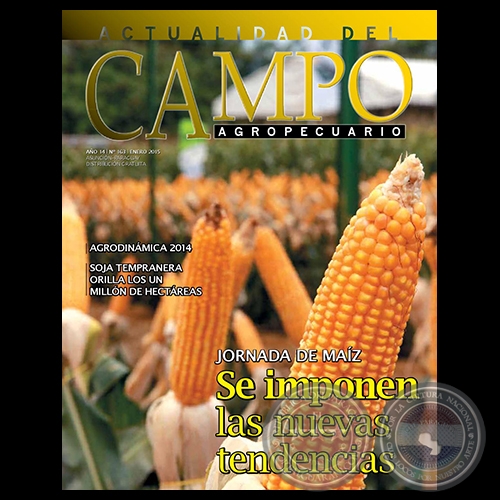CAMPO AGROPECUARIO - AÑO 15 - NÚMERO 163 - ENERO 2015 - REVISTA DIGITAL