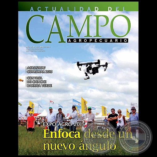 CAMPO AGROPECUARIO - AÑO 14 - NÚMERO 165 - MARZO 2015 - REVISTA DIGITAL