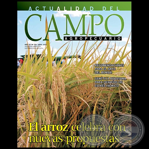 CAMPO AGROPECUARIO - AÑO 14 - NÚMERO 166 - ABRIL 2015 - REVISTA DIGITAL