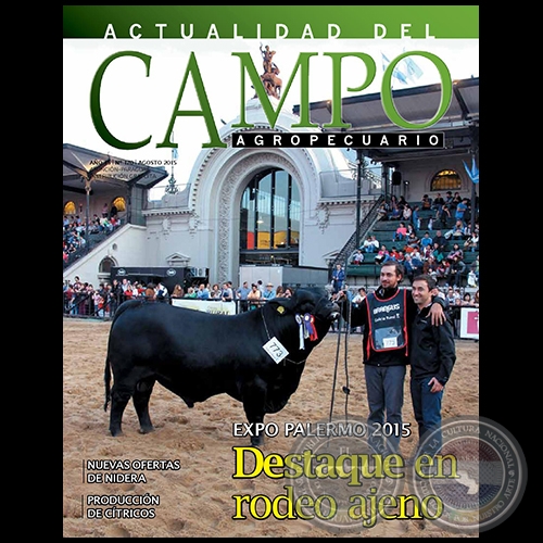 CAMPO AGROPECUARIO - AÑO 15 - NÚMERO 170 - AGOSTO 2015 - REVISTA DIGITAL