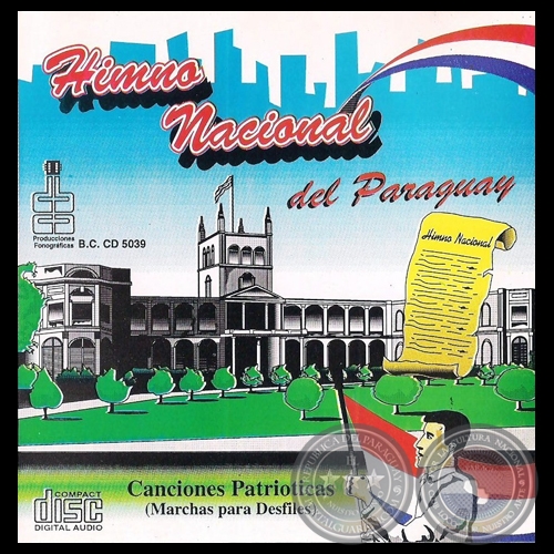 CANCIONES PATRIÓTICAS - MARCHAS PARA DESFILES - Producción y realización: ANÍBAL RIVEROS - Año 1981