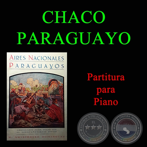 CHACO PARAGUAYO - Partitura para Piano