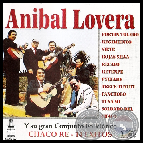 CHACO RÉ - ANÍBAL LOVERA Y SU GRAN CONJUNTO FOLKLÓRICO