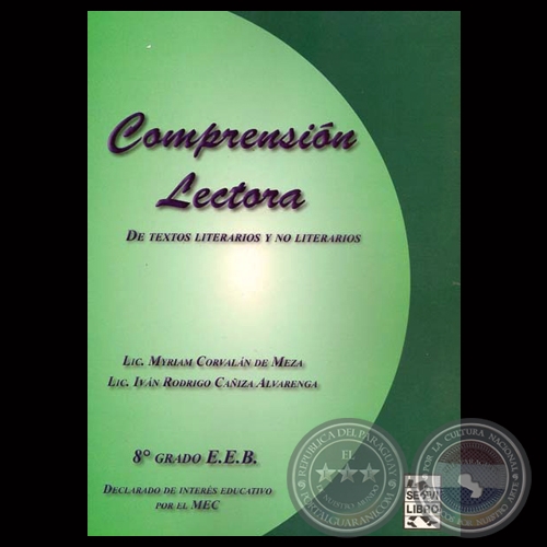 COMPRENSIÓN LECTORA - Lic. MYRIAM CORVALÁN DE MEZA / Lic. IVÁN RODRIGO CAÑIZA ALVARENGA
