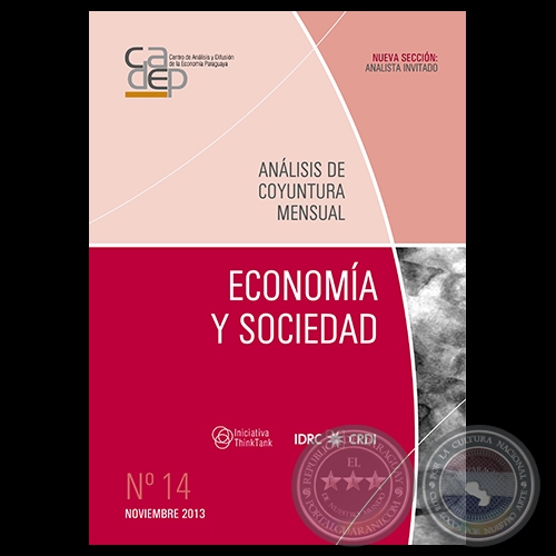 REVISTA DIGITAL ECONOMÍA Y SOCIEDAD Nº 14. ANÁLISIS DE COYUNTURA MENSUAL