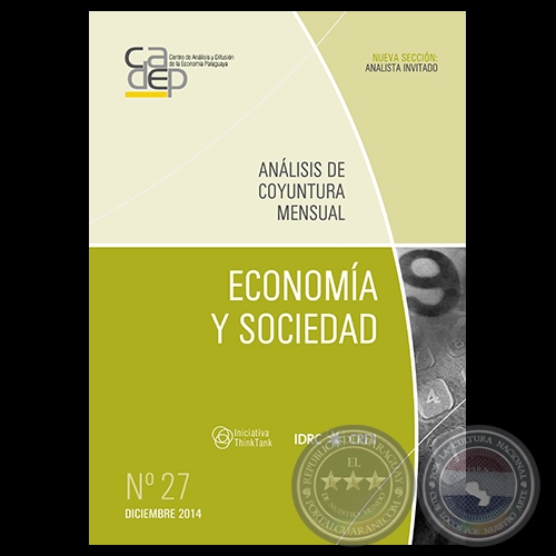REVISTA DIGITAL ECONOMÍA Y SOCIEDAD Nº 27. ANÁLISIS DE COYUNTURA MENSUAL