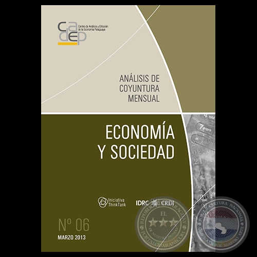 REVISTA DIGITAL ECONOMÍA Y SOCIEDAD Nº 6. ANÁLISIS DE COYUNTURA MENSUAL