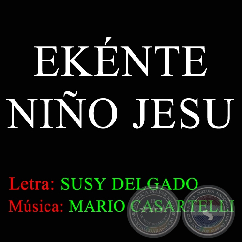 EKÉNTE NIÑO JESU - Letra de SUSY DELGADO