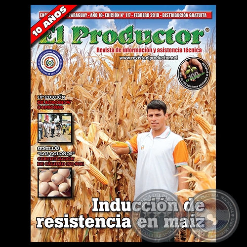 EL PRODUCTOR Revista - AO 10 - NMERO 117 - FEBRERO 2010 - PARAGUAY