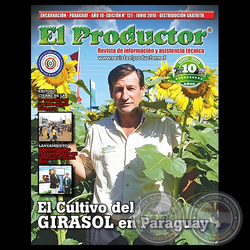 EL PRODUCTOR Revista - AO 10 - NMERO 121 - JUNIO 2010 - PARAGUAY