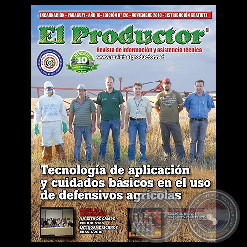 EL PRODUCTOR Revista - AÑO 10 - NÚMERO 126 - NOVIEMBRE 2010 - PARAGUAY