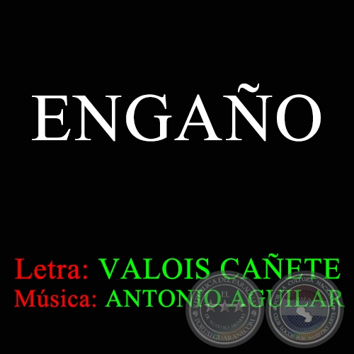 ENGAO - Letra de VALOIS CAETE