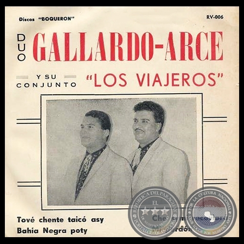 DÚO GALLARDO ARCE Y SU CONJUNTO LOS VIAJEROS