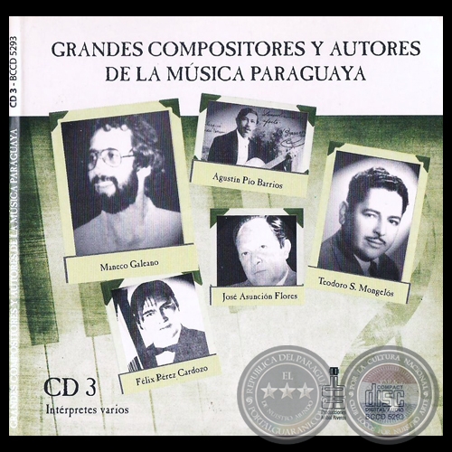 GRANDES COMPOSITORES Y AUTORES DE LA MSICA PARAGUAYA 3