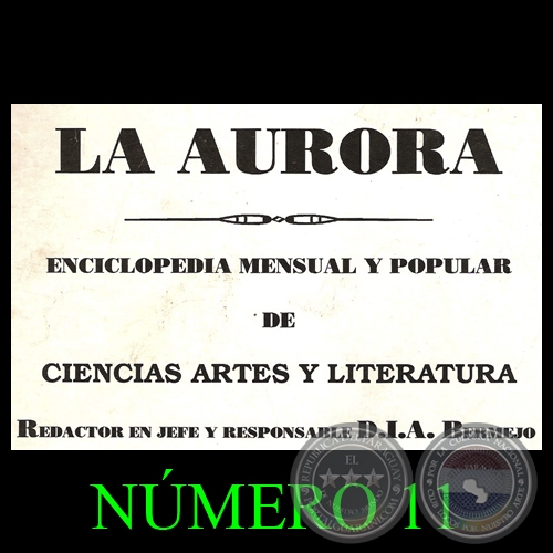 REVISTA LA AURORA - NÚMERO 11 - Redactor en jefe y responsable: D.I.A.BERMEJO