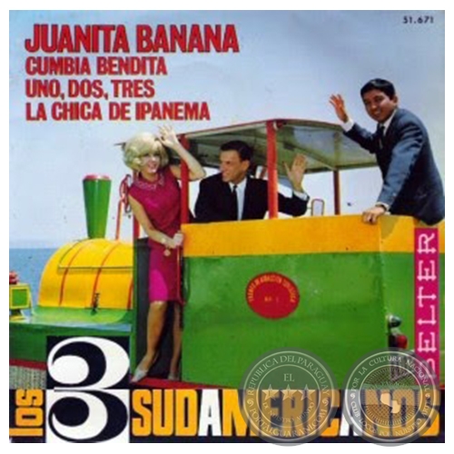 LOS TRES SUDAMERICANOS - LA CHICA DE IPANEMA - AÑO 1967