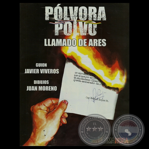 LLAMADO DE ARES, 2013 - Guión: JAVIER VIVEROS - Dibujos: JUAN MORENO