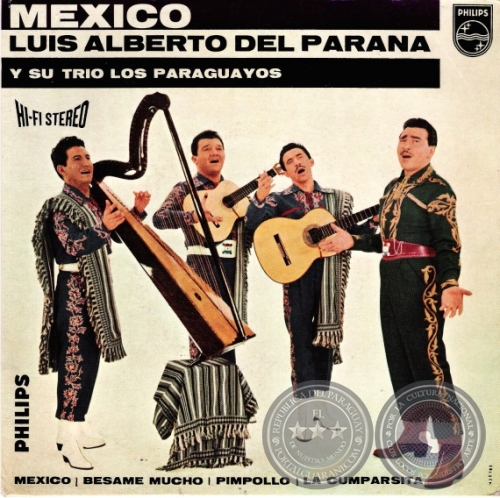 VINTAGE WORLD Nº 53 - MÉXICO - LUIS ALBERTO DEL PARANÁ Y SU TRÍO LOS PARAGUAYOS