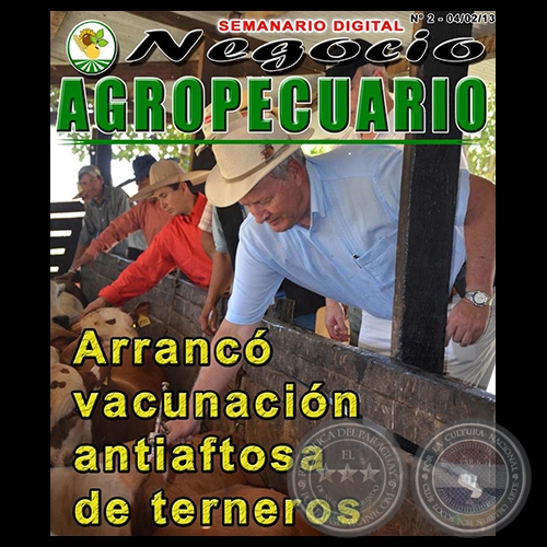 NEGOCIO AGROPECUARIO - Nº 2 - 04/02/13 - REVISTA DIGITAL