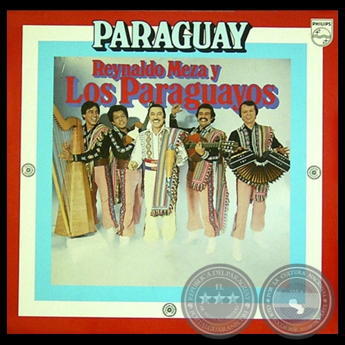 PARAGUAY - REYNALDO MEZA Y LOS PARAGUAYOS - Año 1979